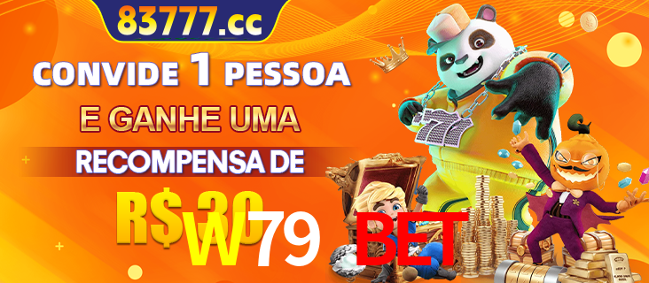 Banner institucional da W79 BET sobre parceria de marcas e criação de uma marca de excelência, apresentando os mascotes de jogos populares como o Fortune Tiger.